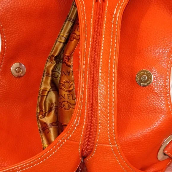 * Tignanello - LEATHER ORANGE PINK - Picture 14 of 16